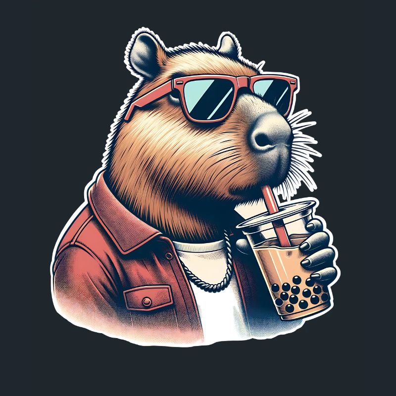 Capybara Bubble Tea