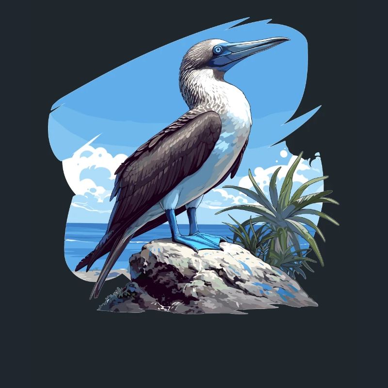 Blue-footed booby