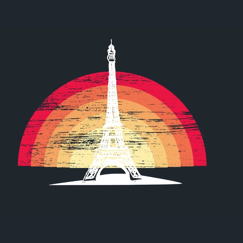 Sunset in Paris - mit Eiffelturm