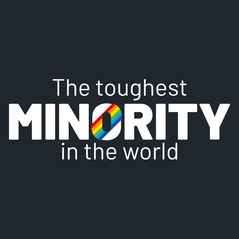 Le drapeau gay minoritaire le plus dur en blanc