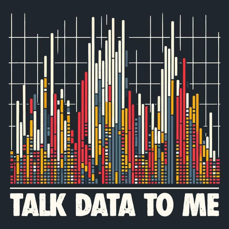 Talk Data To Me - Lustiges Datenanalysten Geschenk