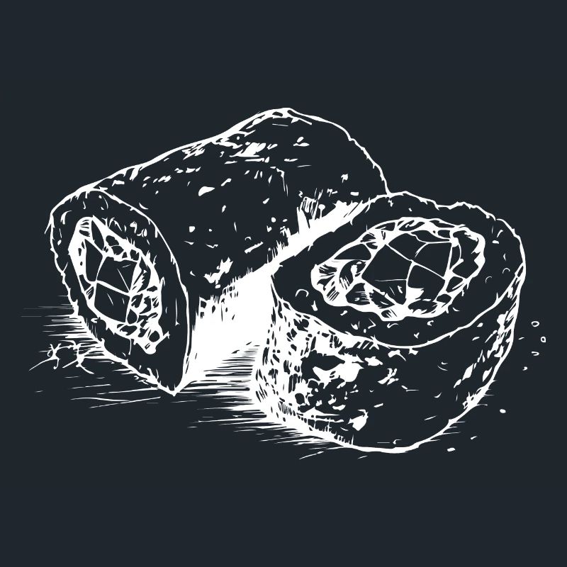 Sushi dessiné à la main