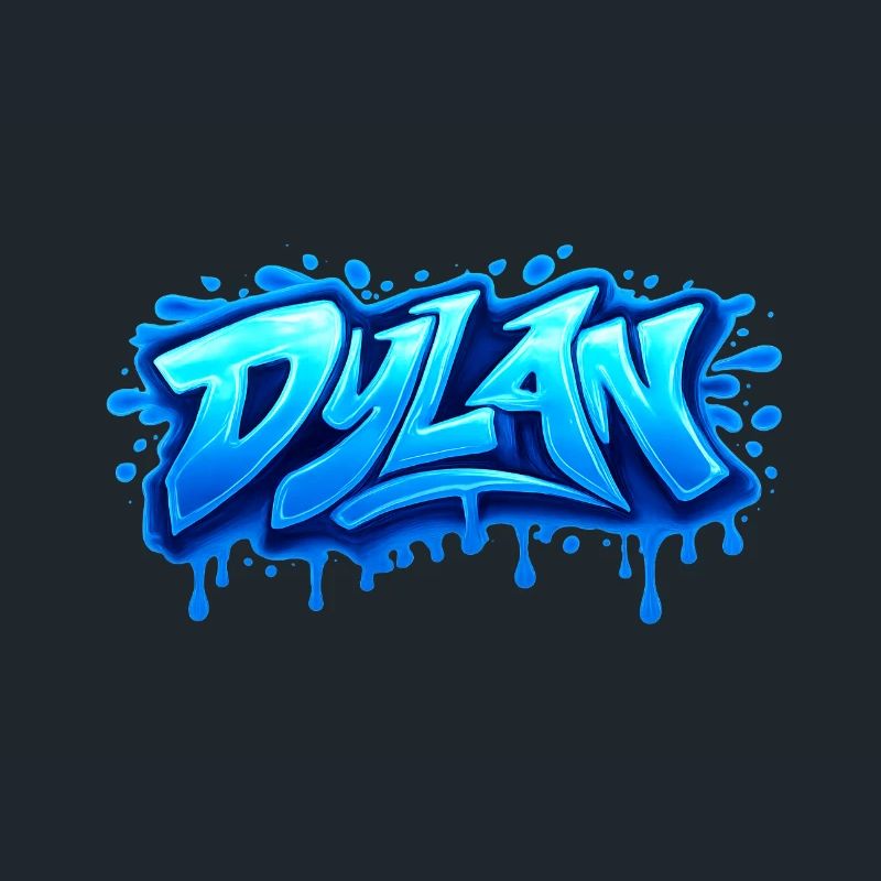 GRAFFITI NAME DYLAN  FOR  PERFECT GIFT PRINTABLE 