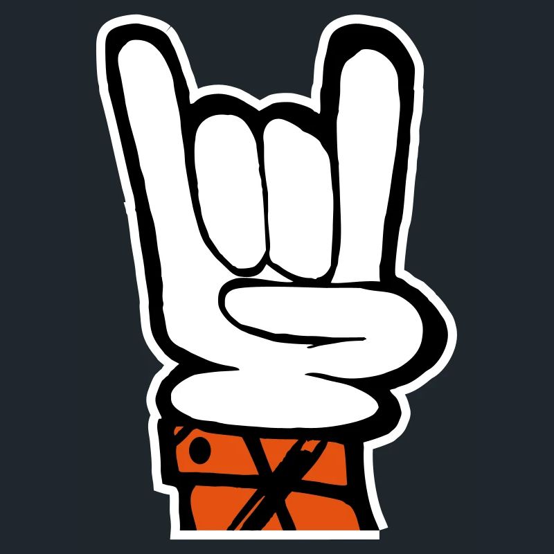 Hand Rock Pommesgabel
