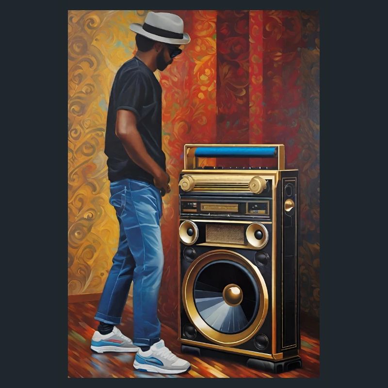 Old School Ghetto Blaster