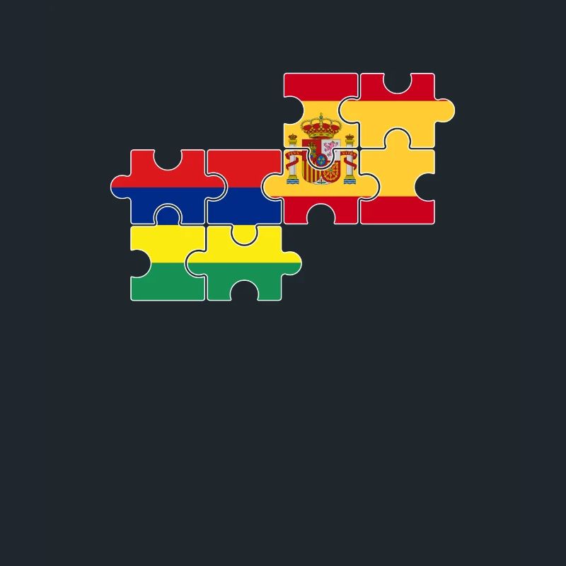 Mauritius Spanien Flagge Spanisch Mauritier
