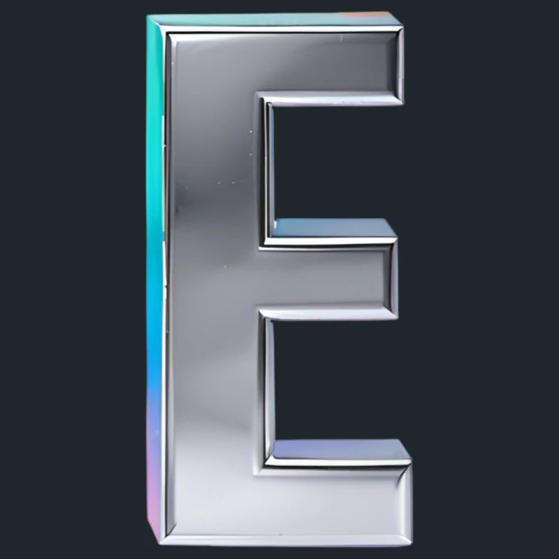 Chrome ,, E " Métallisé