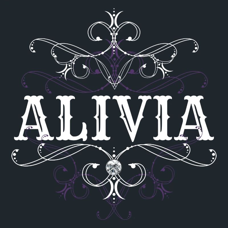 Alivia Surname First Name Personalized