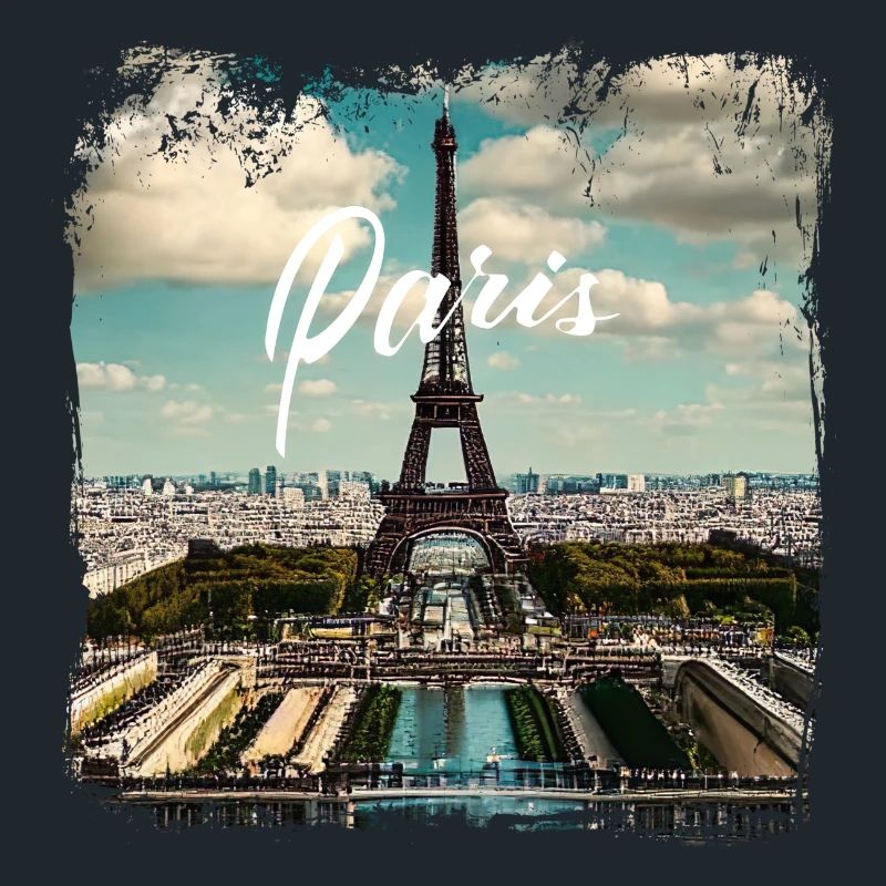 Paris Eiffel Tower casual style
