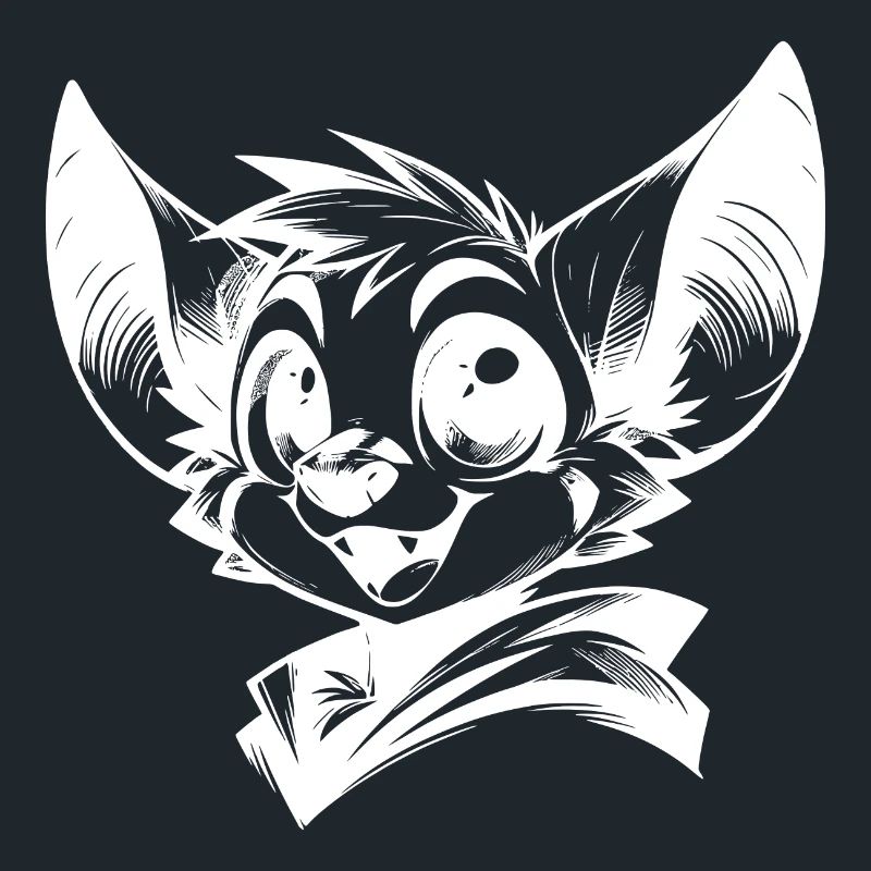 Funny Kids Bat Vampire Drawing