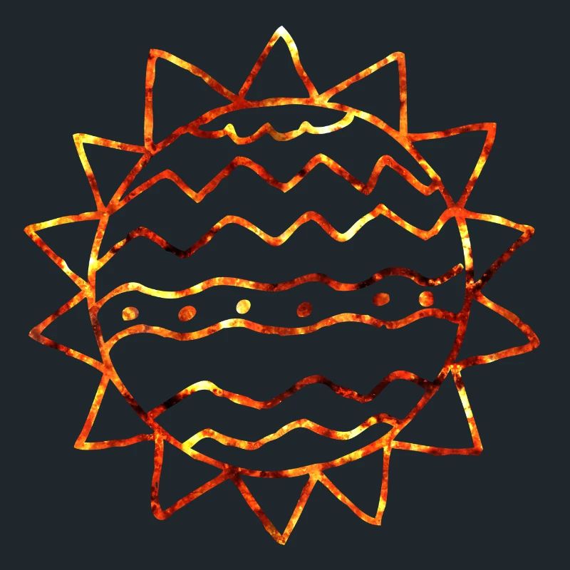 Burning Fire Sun