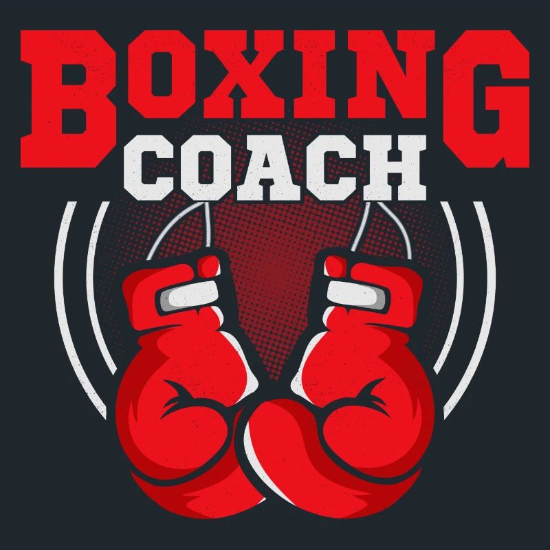 Boxing Coach Training Boxer