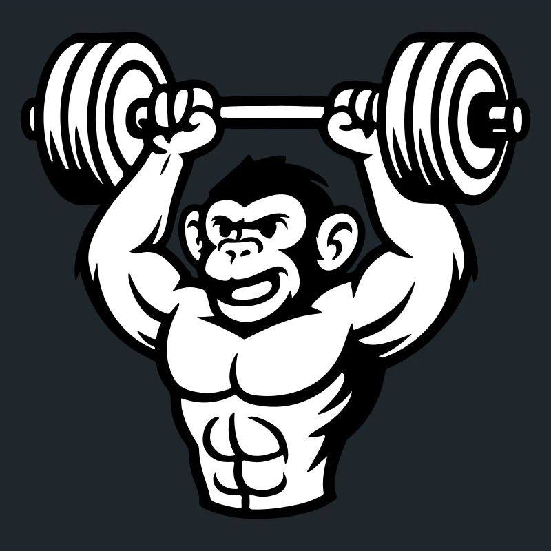 Monkey Bodybuilding Muscles