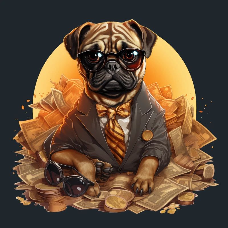Pug Gold Digger