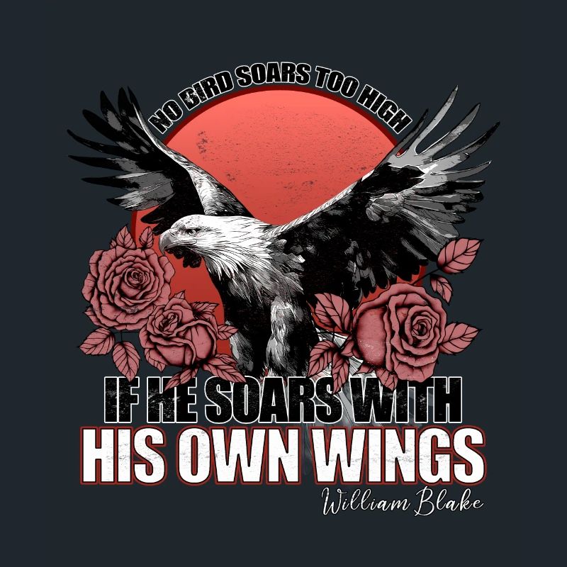William Blake's flying design