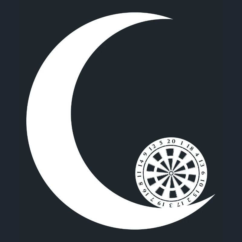 Crescent Moon - Dartboard -