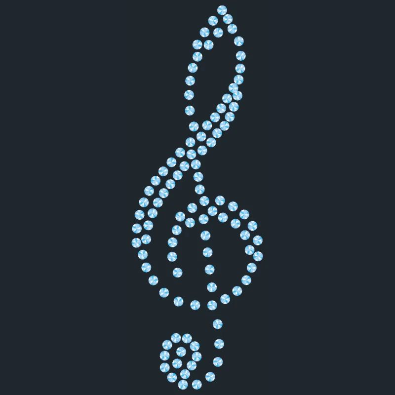 Clef blue