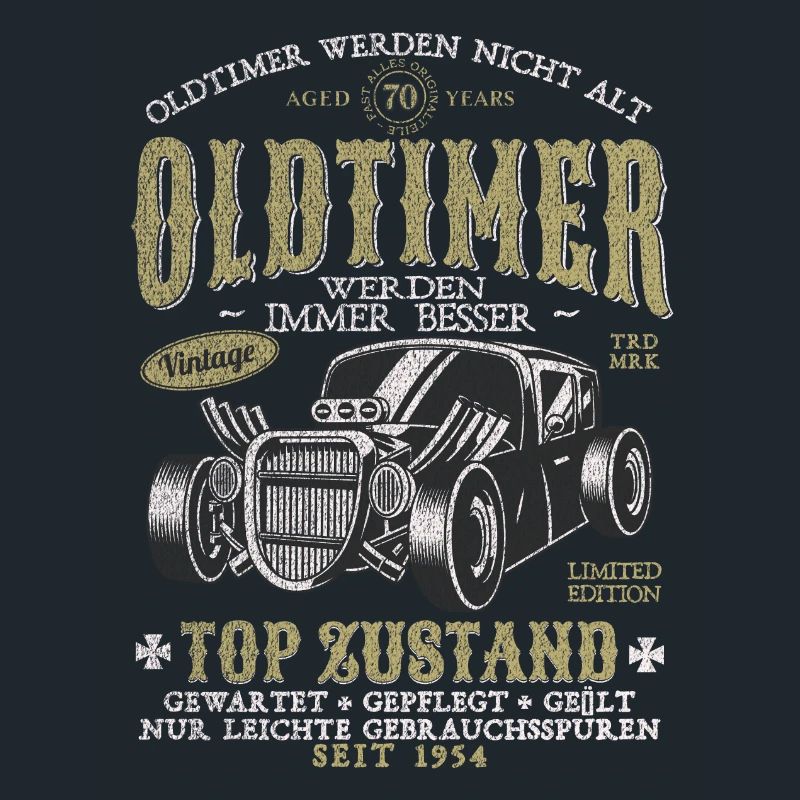 OLDTIMER WERDEN NICHT ALT 1954 70 JAHRE