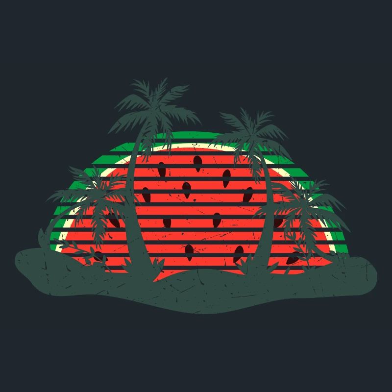 Watermelon Summer Sunset