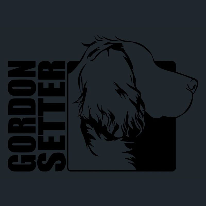 Gordon Setter Profil Chiens Chien Wilsigns
