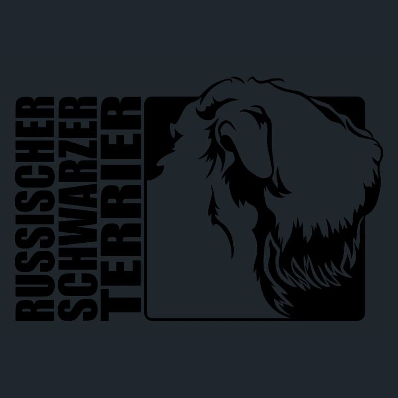 Russischer Schwarzer Terrier Profil Hunde Wilsigns
