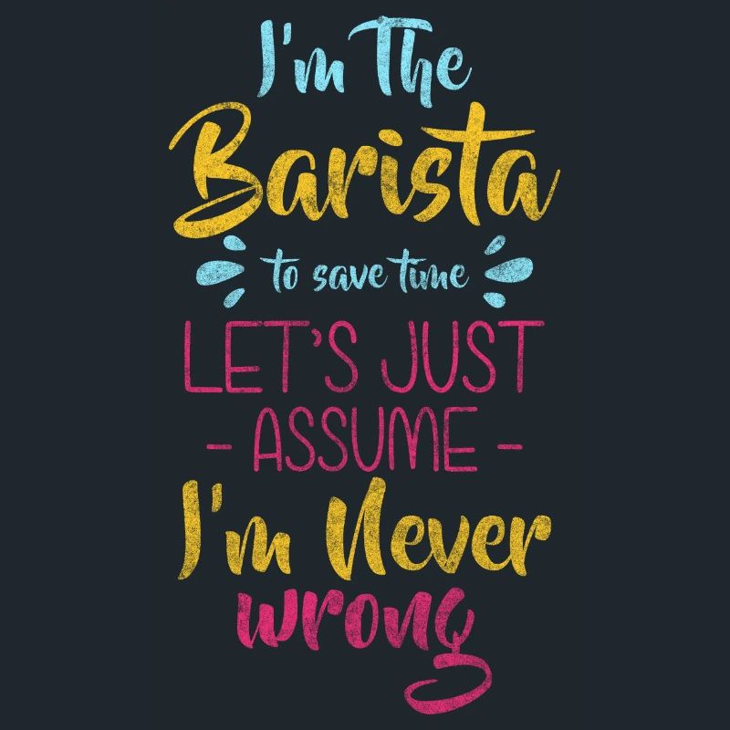Bartender coffee drinker morning grouch