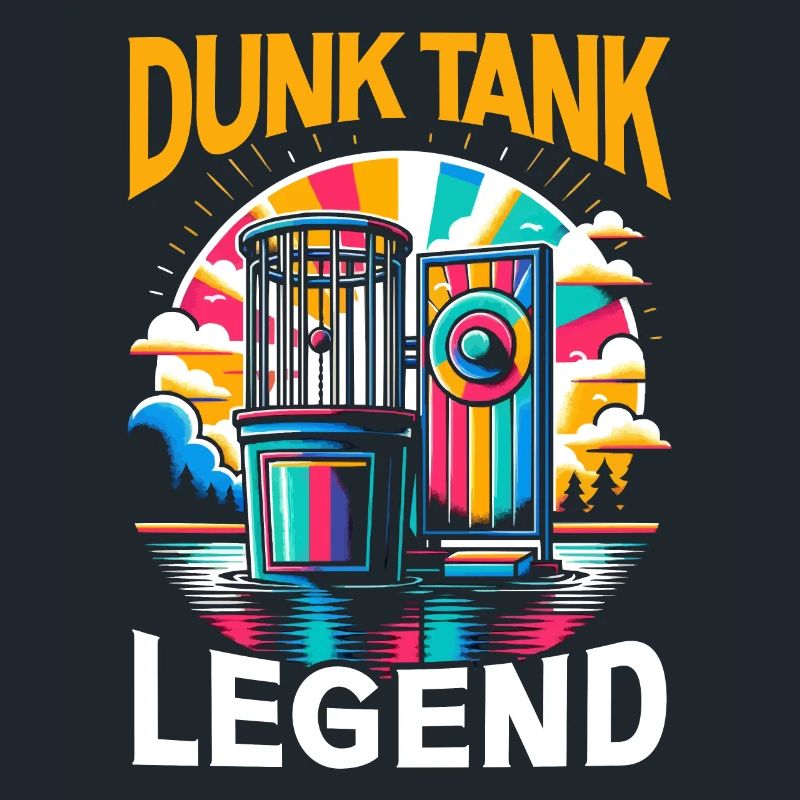 Dunk Tank Carnival Fair Circus Goer Dunking Booth