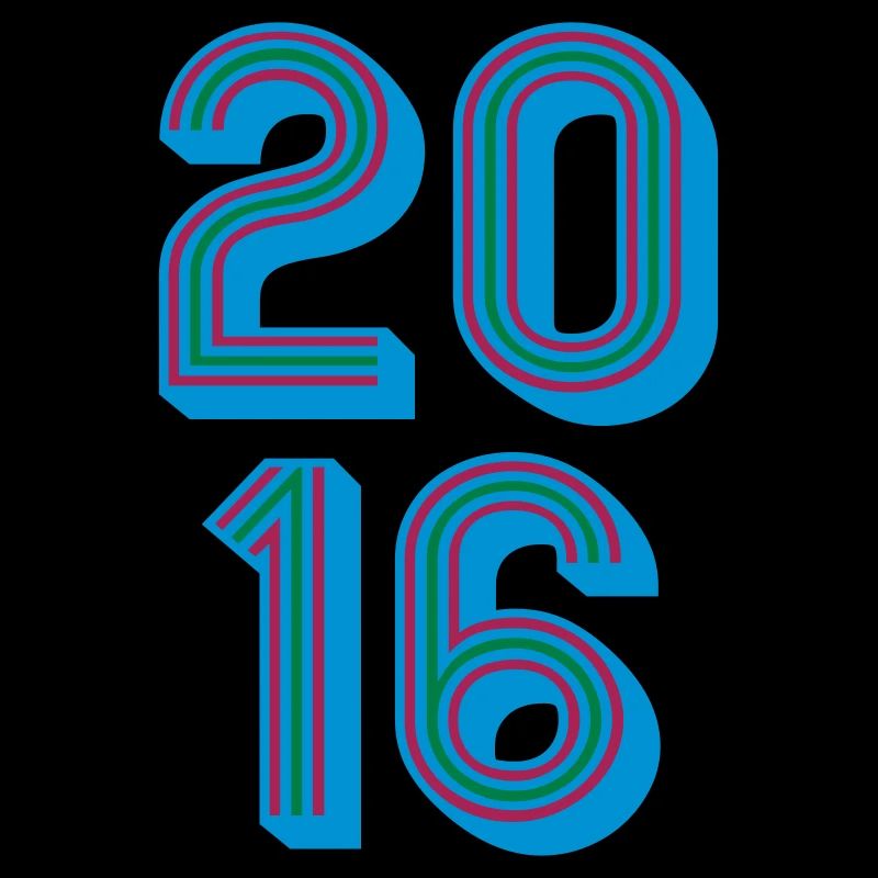 2016 Geburtsjahr | Farben änderbar