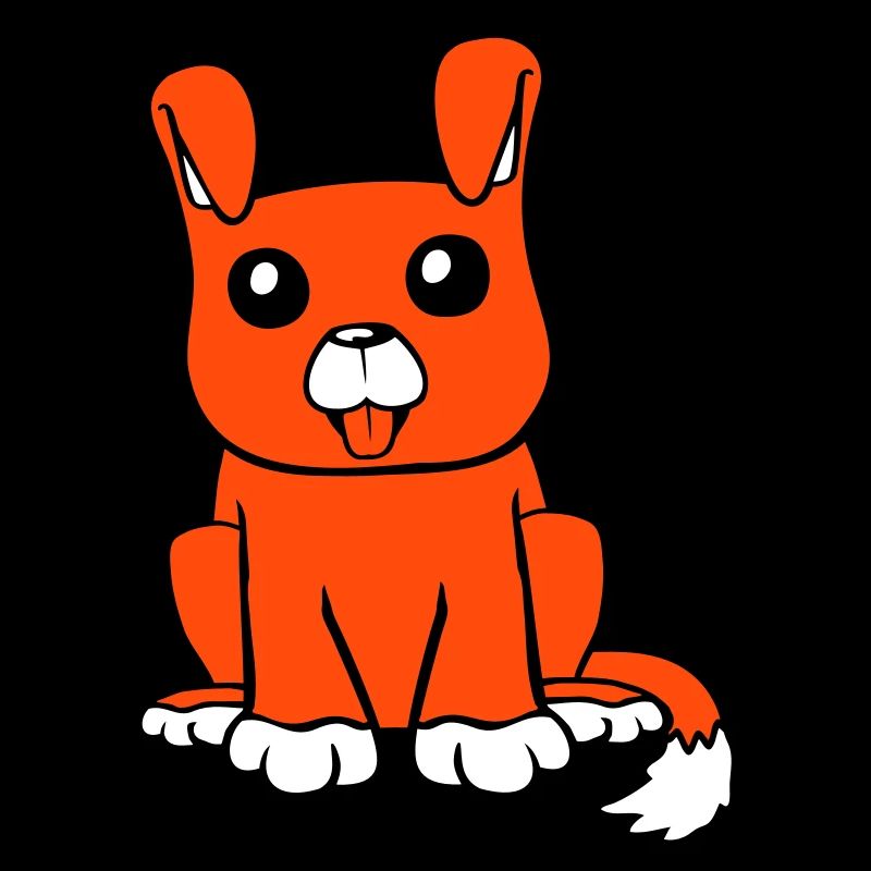 chien assis mignon petit chiot heureux animal de compagnie