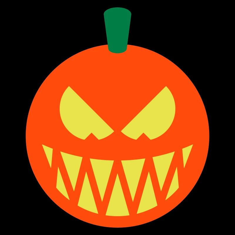 Halloween Pumpkin (Jack O’Lantern / Emoticon / 3C)