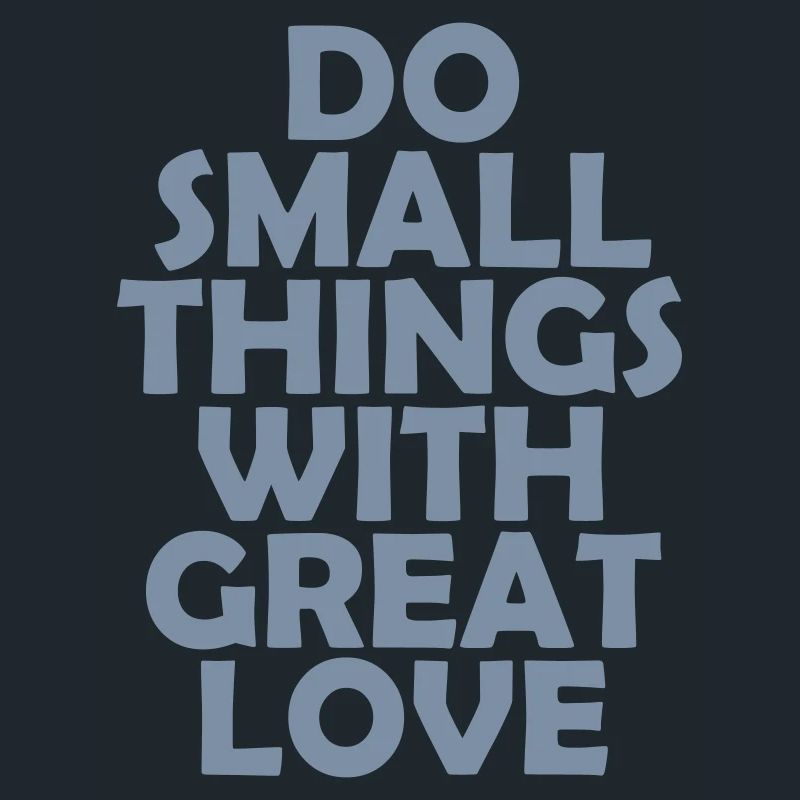 Zitat do small things