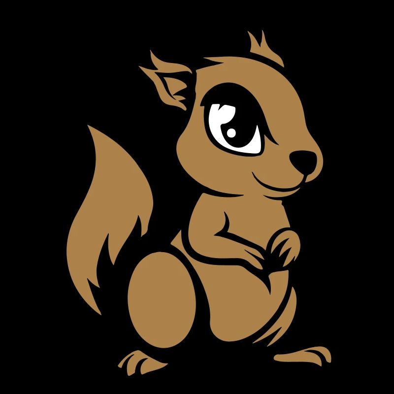 eichhörnchen comic tier