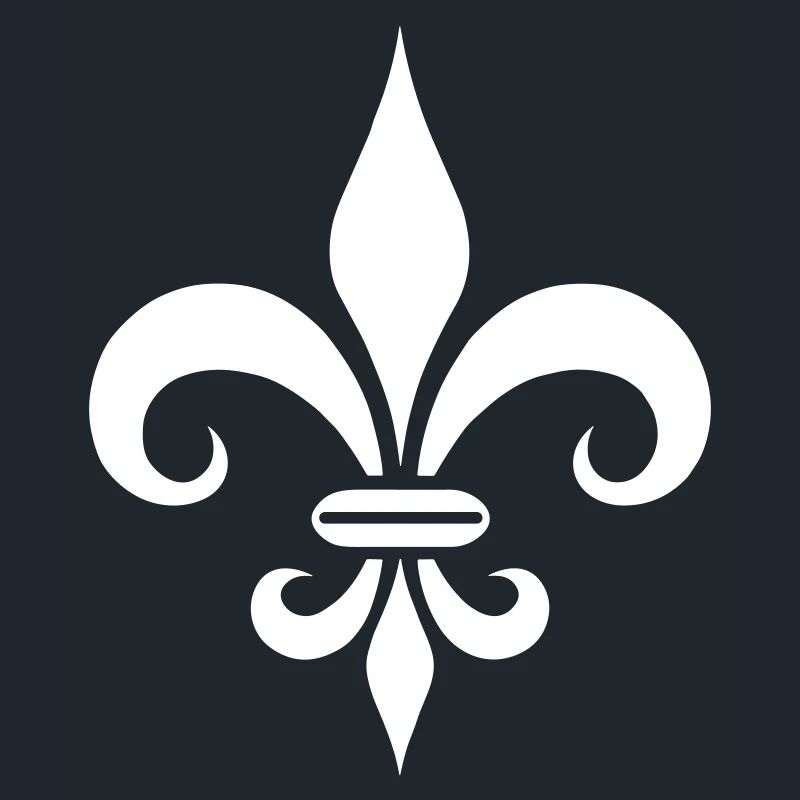 Conception majestueuse de lys français