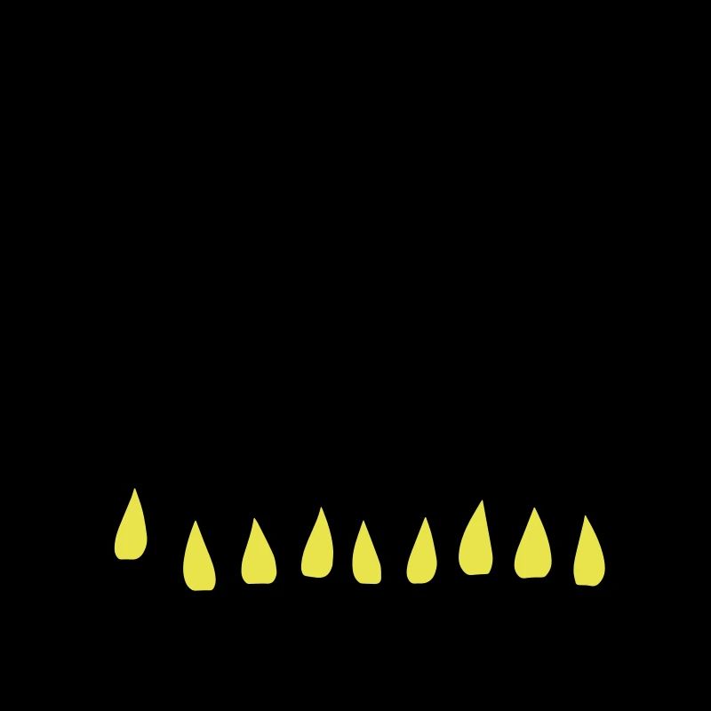 Candles at night