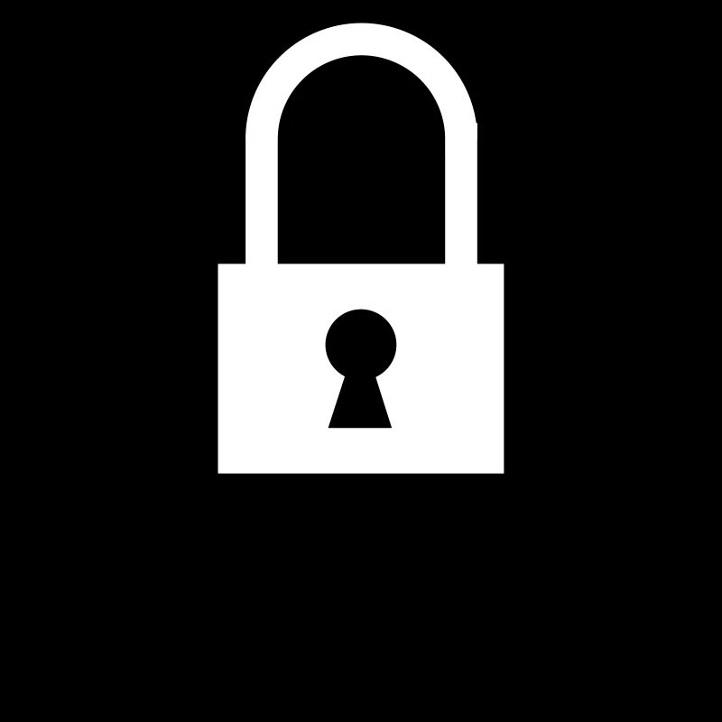 Lock closed with text: "Locked"