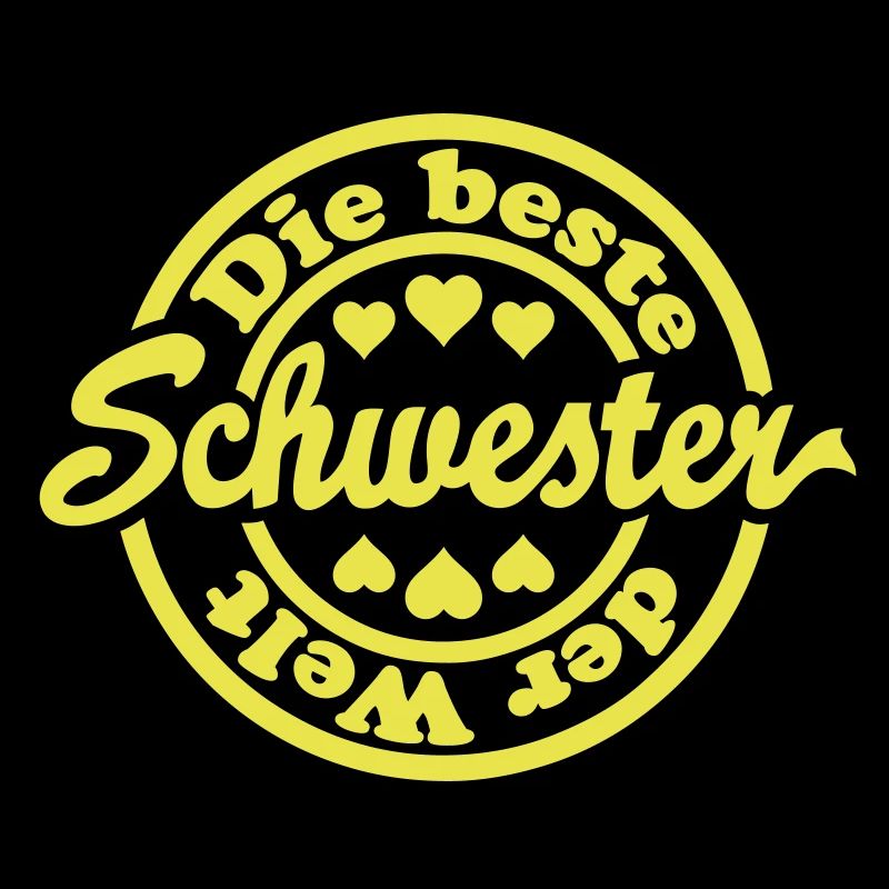 Beste Schwester (Stempel)