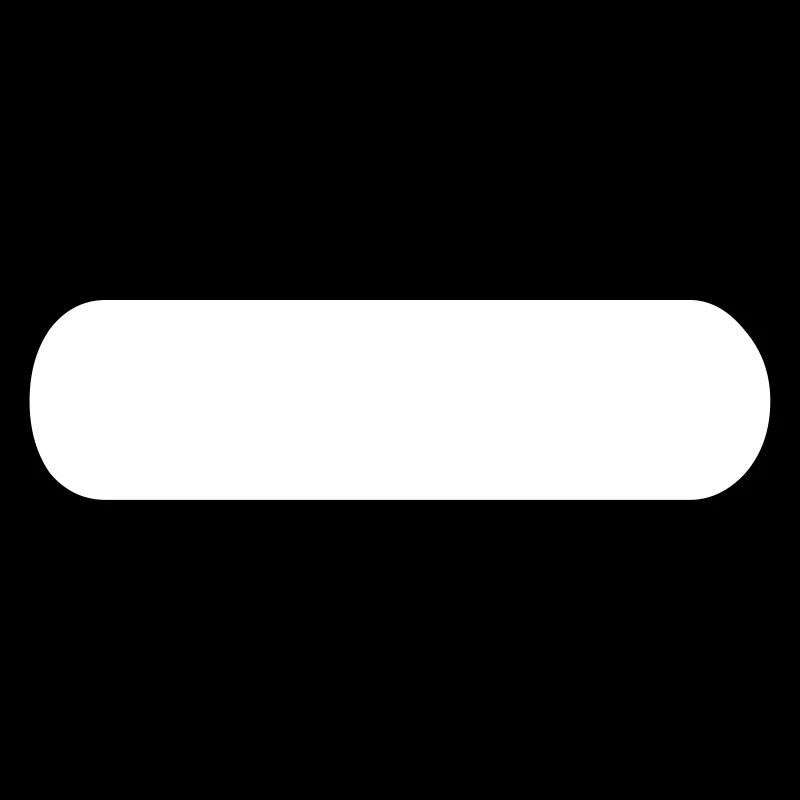 Vecteur de symbole moins