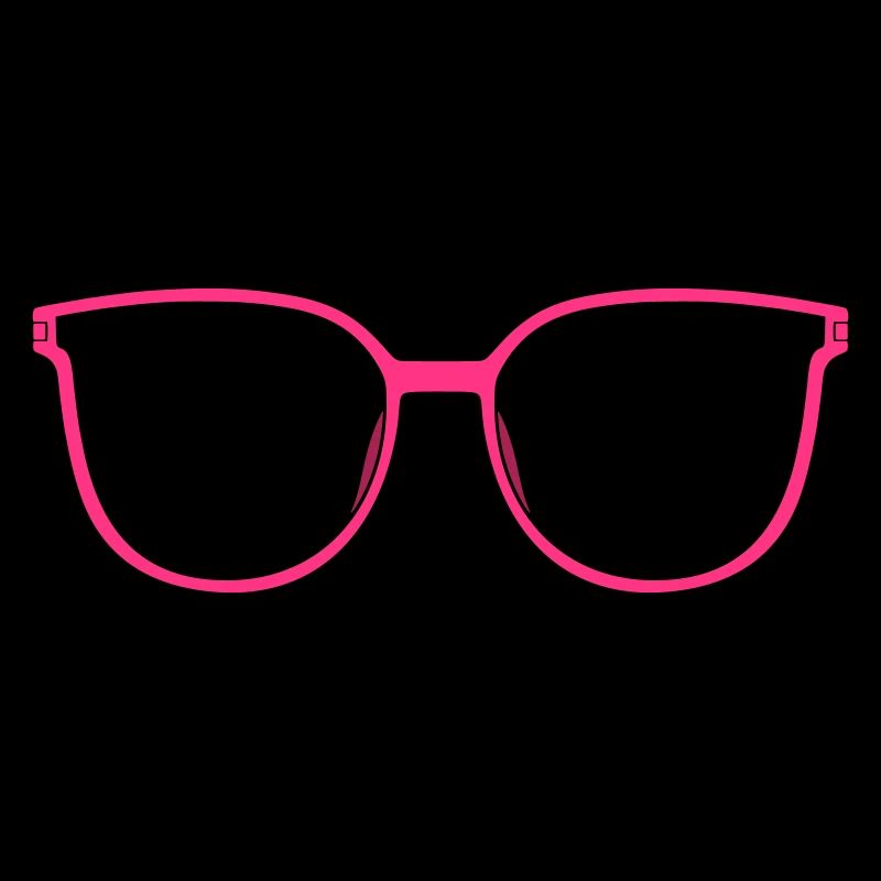 Glasses Cateye (colors changeable)
