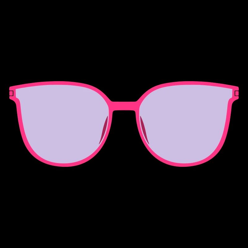 Brille Cateye Sonnenbrille pink rosa & himmelblau