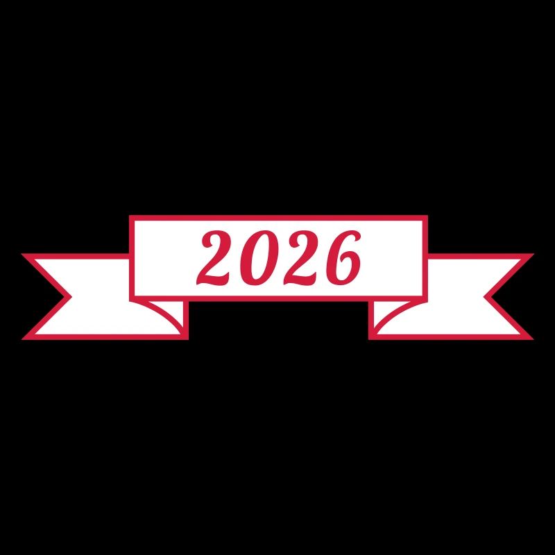 2026 Banderole carré | Vectorale