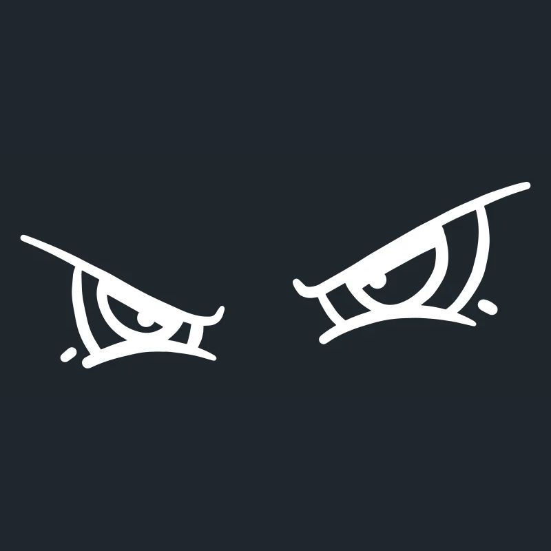 Grim Vector Monster Eyes