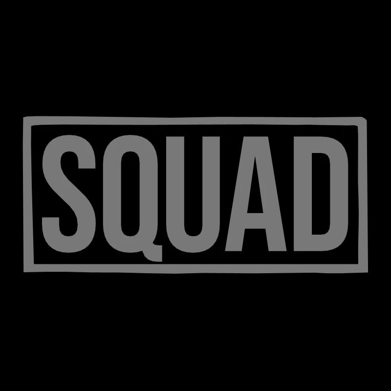 Text Squad Leader Schild