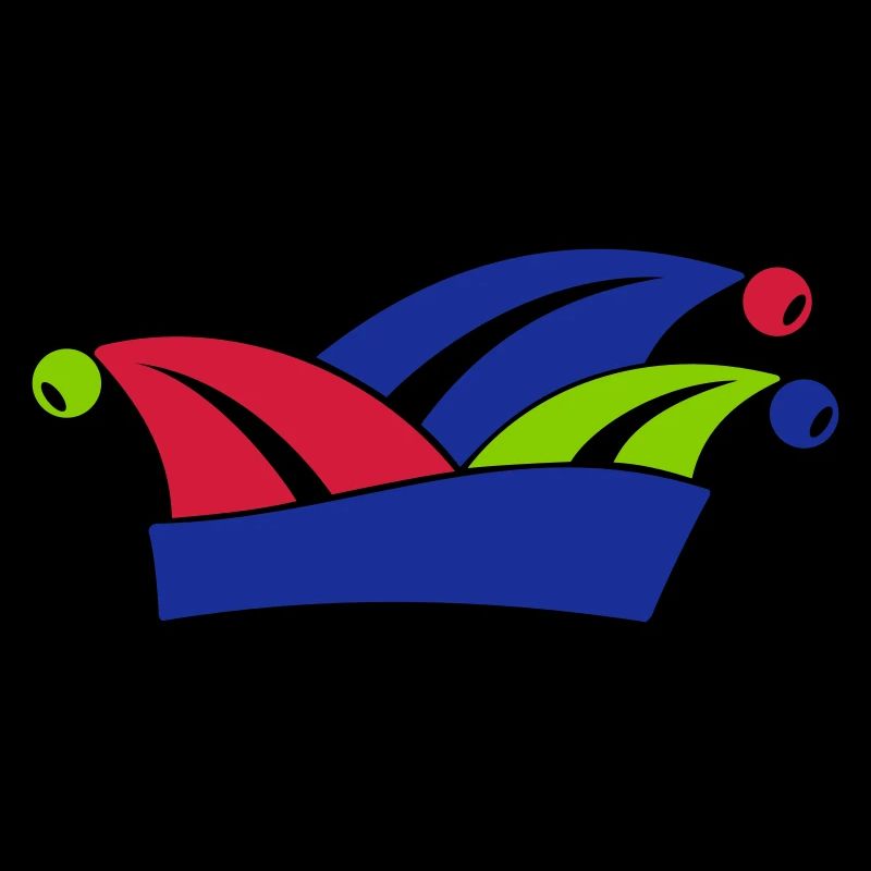 Casquette de bouffon 1 2 3 Couleurs