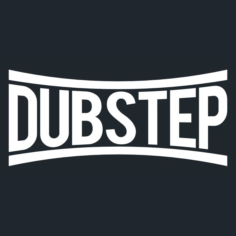 Dub Step Techno Musique Party Bar Texte Lettrage