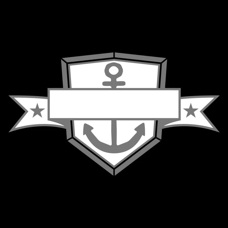 schild wappen banner text name geankert anker werf