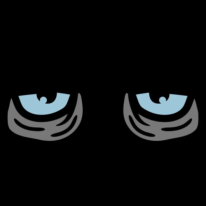 Drôle de visage fatigué