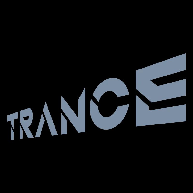 Techno Trance Lettering Music
