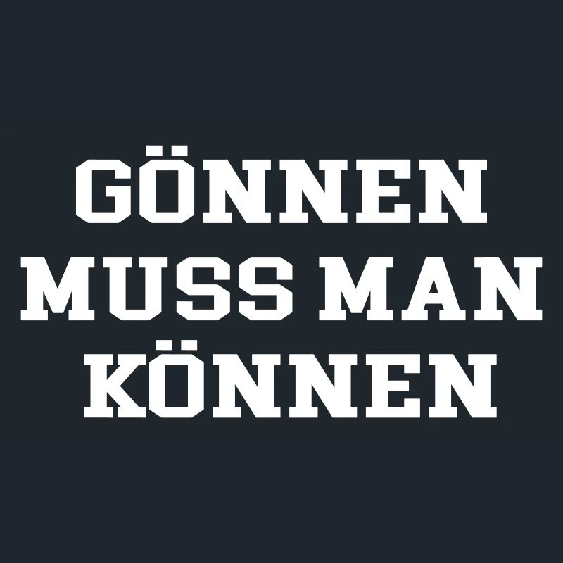 gönnen muss man können