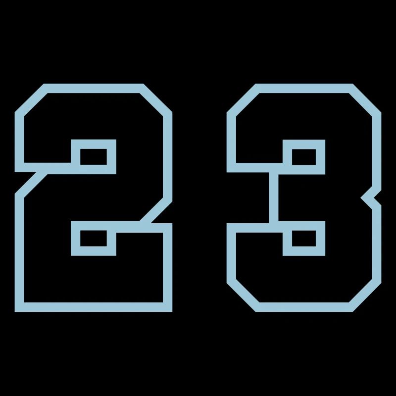 23 Zahl symbol