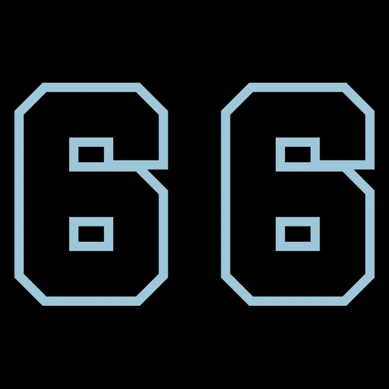66 Symbole numérique